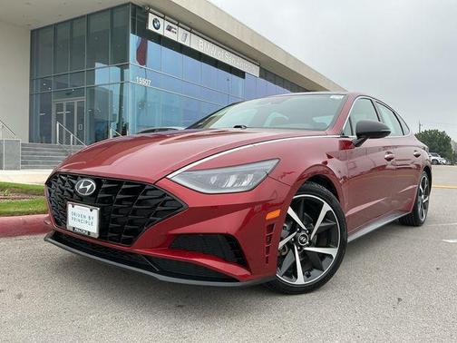 Ultimate Red 2023 Hyundai SONATA SEL Plus