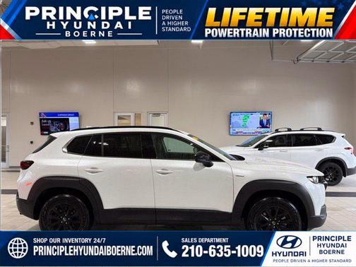 Wind Chill Pearl 2025 Mazda CX-50 Hybrid Premium Package