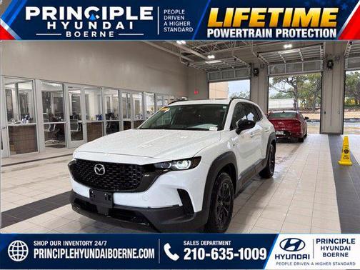 Wind Chill Pearl 2025 Mazda CX-50 Hybrid Premium Package