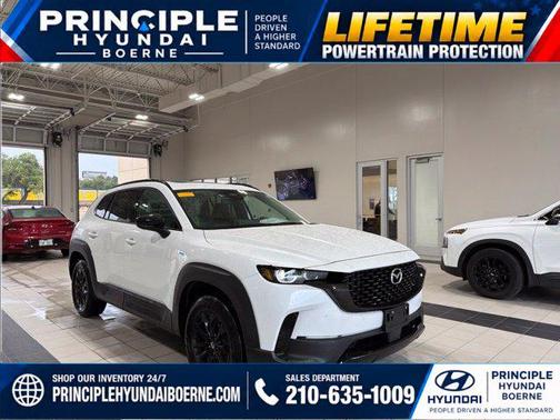 Wind Chill Pearl 2025 Mazda CX-50 Hybrid Premium Package