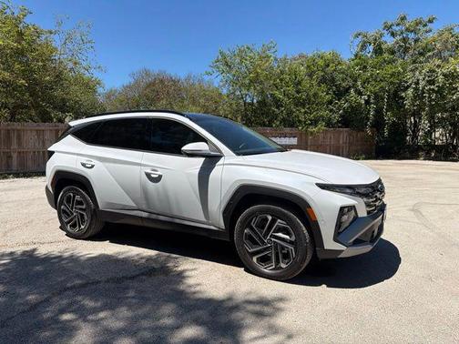 Creamy White Pearl 2026 Hyundai TUCSON Hybrid Limited