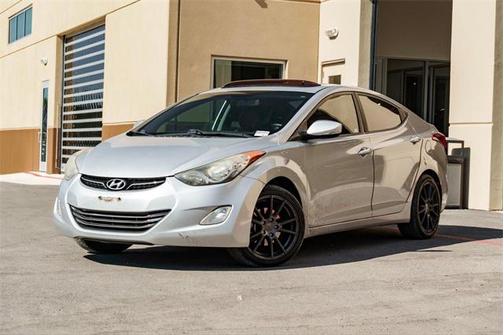 Shimmering Air Silver 2013 Hyundai ELANTRA Limited