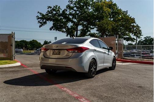 Shimmering Air Silver 2013 Hyundai ELANTRA Limited