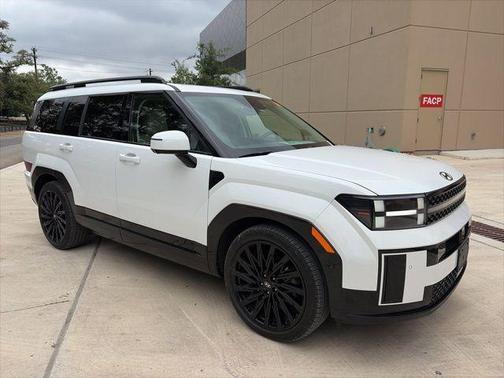 Serenity White 2024 Hyundai SANTA FE Calligraphy