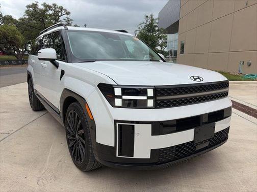 Serenity White 2024 Hyundai SANTA FE Calligraphy