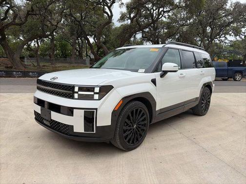 Serenity White 2024 Hyundai SANTA FE Calligraphy