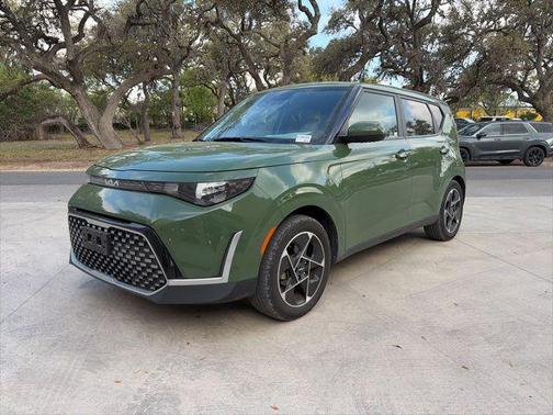Undercover Green 2023 Kia Soul EX