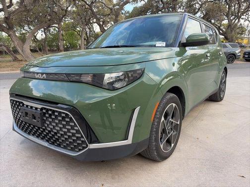 Undercover Green 2023 Kia Soul EX