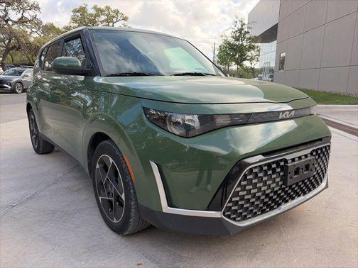 Undercover Green 2023 Kia Soul EX