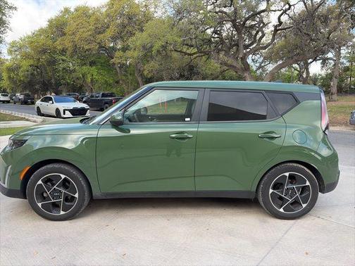 Undercover Green 2023 Kia Soul EX