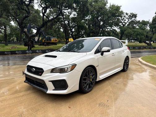 Crystal White Pearl 2019 Subaru WRX STI Limited