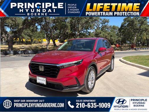 Radiant Red Metallic 2023 Honda CR-V EX-L