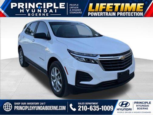 Summit White 2022 Chevrolet Equinox LS
