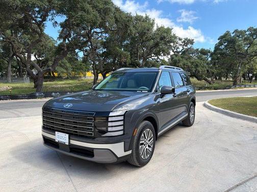 Ecotronic Gray Pearl 2026 Hyundai Palisade Hybrid Blue SEL 7P