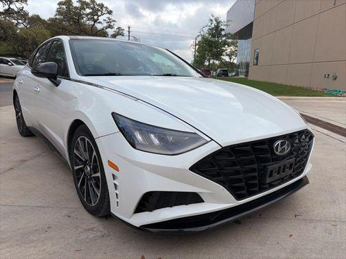 Quartz White 2020 Hyundai SONATA SEL Plus