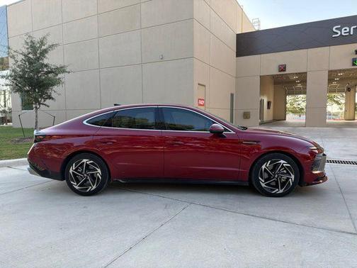 Ultimate red 2024 Hyundai SONATA SEL