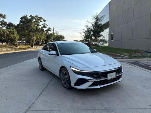 Serenity White 2026 Hyundai ELANTRA HEV Limited