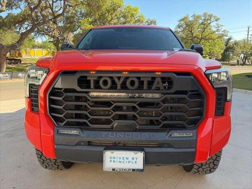 Orange 2022 Toyota Tundra Hybrid TRD Pro