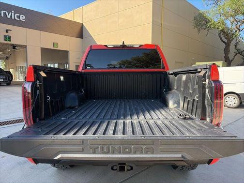 Orange 2022 Toyota Tundra Hybrid TRD Pro