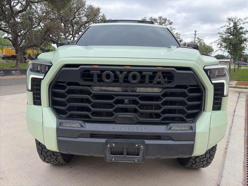 Orange 2022 Toyota Tundra Hybrid TRD Pro