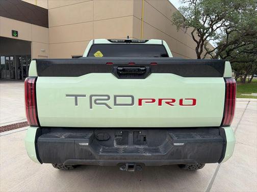 Orange 2022 Toyota Tundra Hybrid TRD Pro