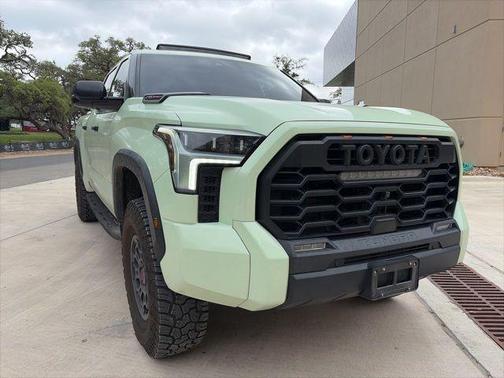 Orange 2022 Toyota Tundra Hybrid TRD Pro