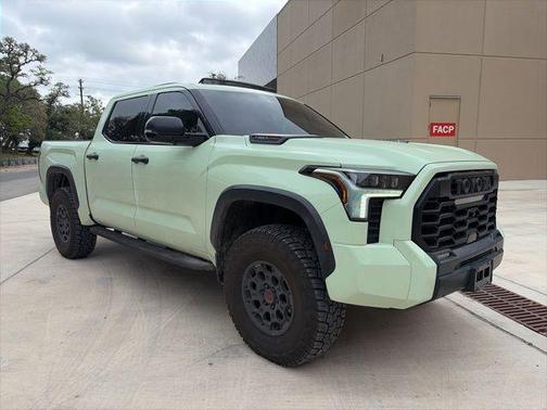 Orange 2022 Toyota Tundra Hybrid TRD Pro