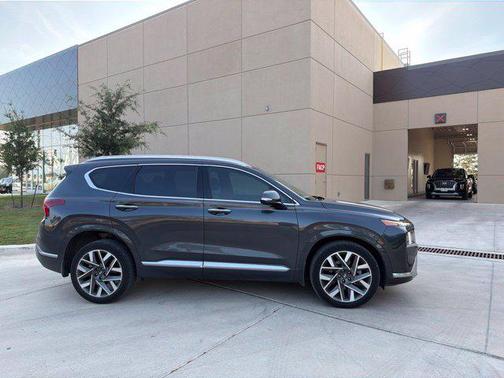 Portofino Gray 2023 Hyundai SANTA FE Calligraphy
