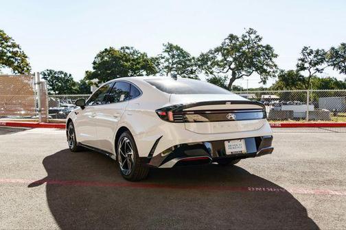 Serenity White 2026 Hyundai SONATA SEL