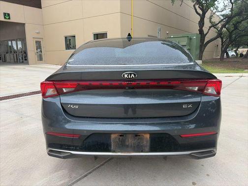 Gravity Gray 2021 Kia K5 EX