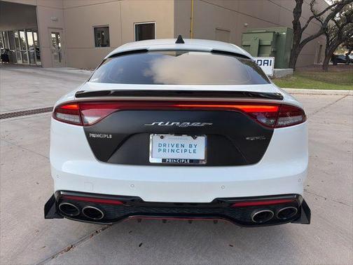 Snow White Pearl 2022 Kia Stinger GT-Line