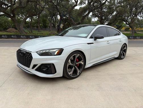 Glacier White Metallic 2021 Audi RS 5 2.9T