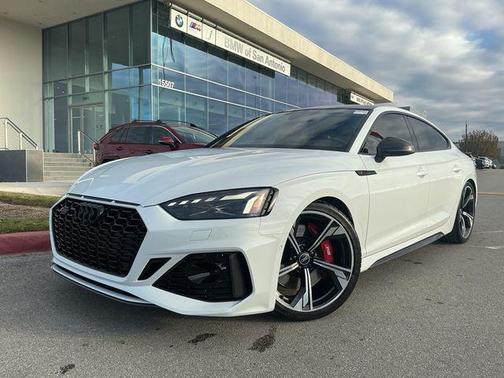Glacier White Metallic 2021 Audi RS 5 2.9T