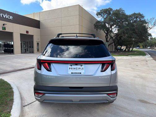 Shimmering Silver 2026 Hyundai TUCSON Hybrid Limited
