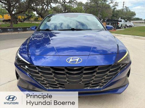 Intense Blue 2023 Hyundai ELANTRA Limited