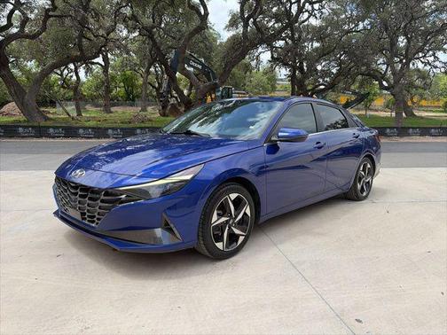 Intense Blue 2023 Hyundai ELANTRA Limited