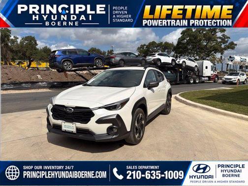 Crystal White Pearl 2024 Subaru Crosstrek Limited