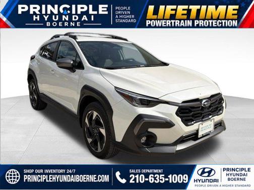 Crystal White Pearl 2024 Subaru Crosstrek Limited