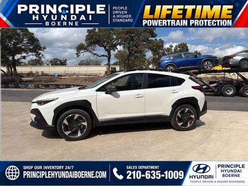 Crystal White Pearl 2024 Subaru Crosstrek Limited