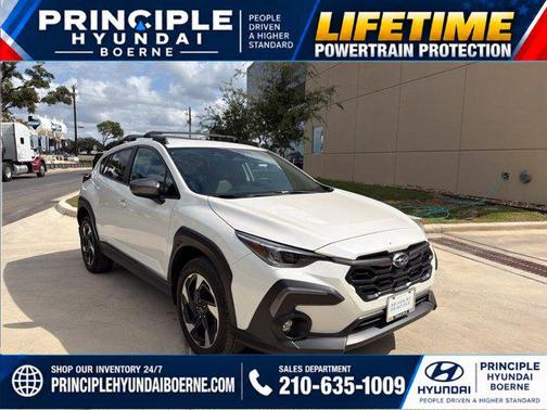 Crystal White Pearl 2024 Subaru Crosstrek Limited