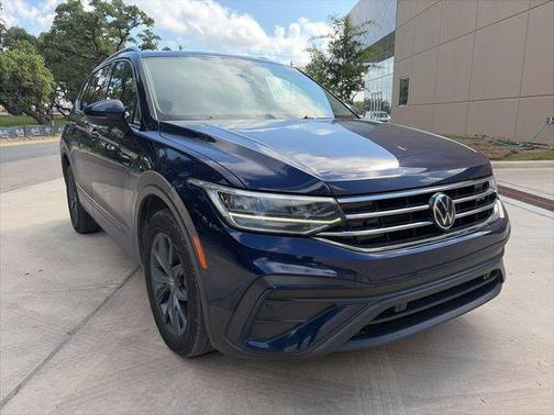 Atlantic Blue Metallic 2022 Volkswagen Tiguan 2.0T SE 4MOTION