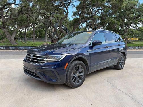 Atlantic Blue Metallic 2022 Volkswagen Tiguan 2.0T SE 4MOTION