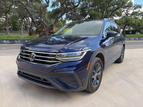 Atlantic Blue Metallic 2022 Volkswagen Tiguan 2.0T SE 4MOTION