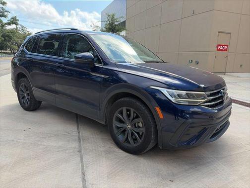 Atlantic Blue Metallic 2022 Volkswagen Tiguan 2.0T SE 4MOTION