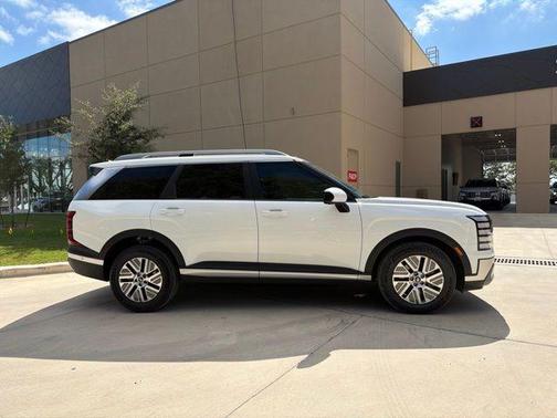 Creamy White Pearl 2027 Hyundai SANTA FE HEV SEL Premium