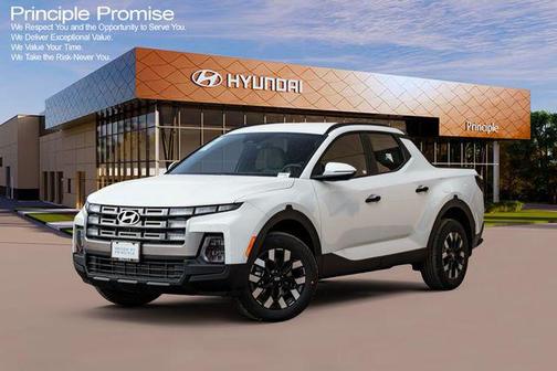 Atlas White 2026 Hyundai SANTA CRUZ SEL