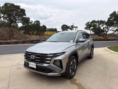 Shimmering Silver 2026 Hyundai TUCSON Hybrid SEL