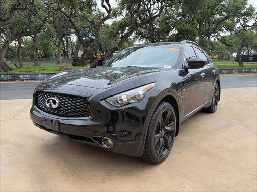 Black Obsidian 2017 INFINITI QX70 Base