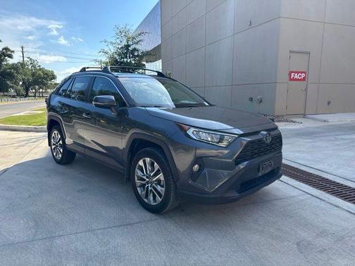 Gray 2019 Toyota RAV4 XLE Premium