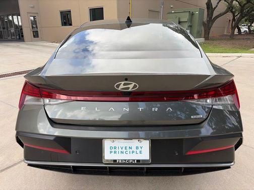 Amazon Gray 2024 Hyundai ELANTRA HEV Limited